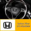 AAFR1 ABS Car Steering Wheel Logo Emblem Cover Sticker for Honda Accord Odyssey Jade CRV Fit CRZ City Civic HRV 8th Pilot Legend Pilot