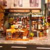 ROBOTIME Rolife 3D Puzzles Tipsy Restaurant DIY Miniature House DG167