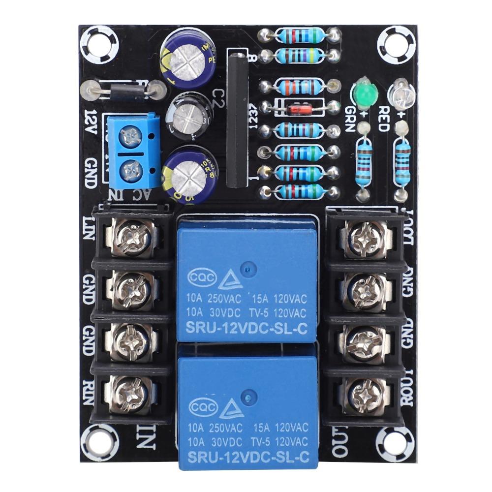 AC 12 -15V Speaker Protection Board Adjustable Dual Channel Module Speaker Circuit