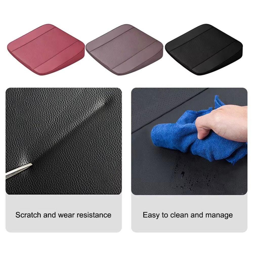 Portable Car Booster Seat Cushion Non-slip Thickening Butt Pads Increased Seat Pad  Office Chair