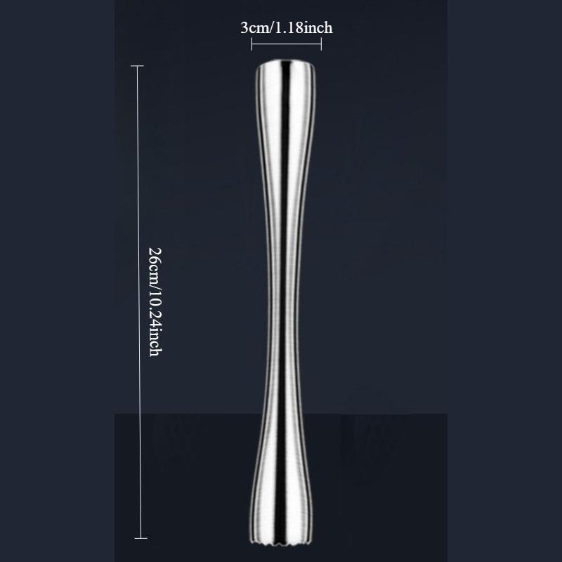 Stainless Steel Mashed Juice Crushed Ice Popsicle Pressed Juice Hand-pressed Juice Ice Hammer Fruit Schink Cup Mashing Tool
