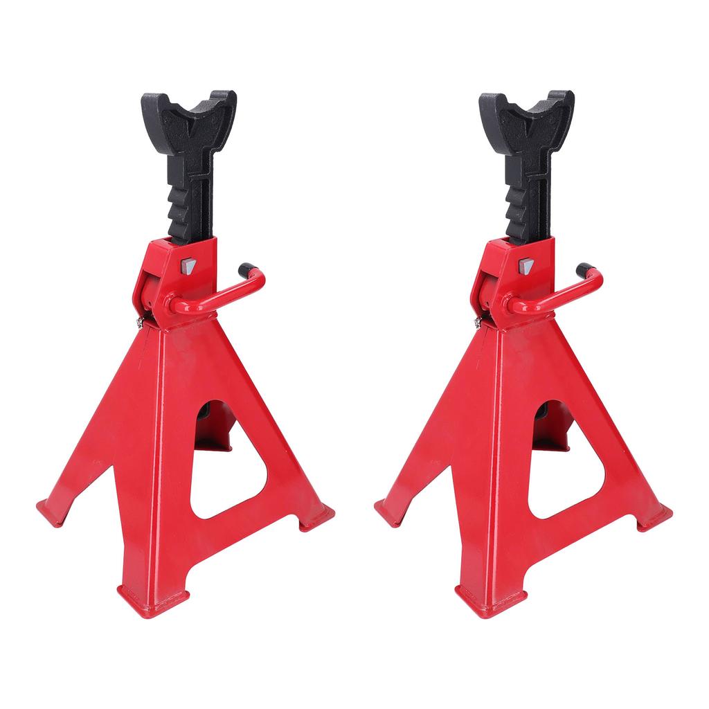 2er Set Wagenheberständer 6 Tonnen Tragfähigkeit Höhenverstellbar Schwerlaststahl Auto Hebeständer