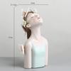 Butterfly Girl Resin Sculpture Character Model Vase Modern Home Decor Living Room Bedroom Countertop Vase Gift Nordic Decor Home