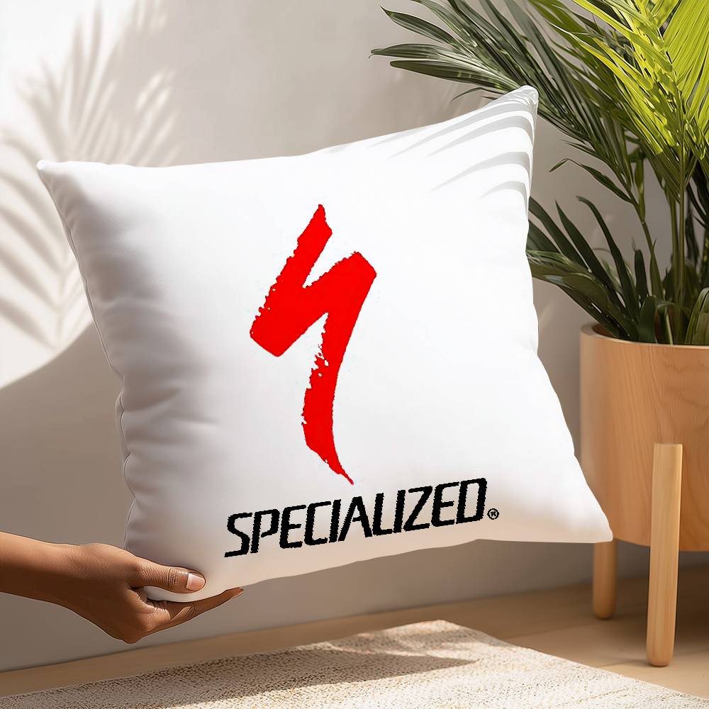 Fishion S-S-SpecializedE Pillow Case Plush Fabric Soft  Pillowcase Double Sided Print Cushion Cover Household Gifts