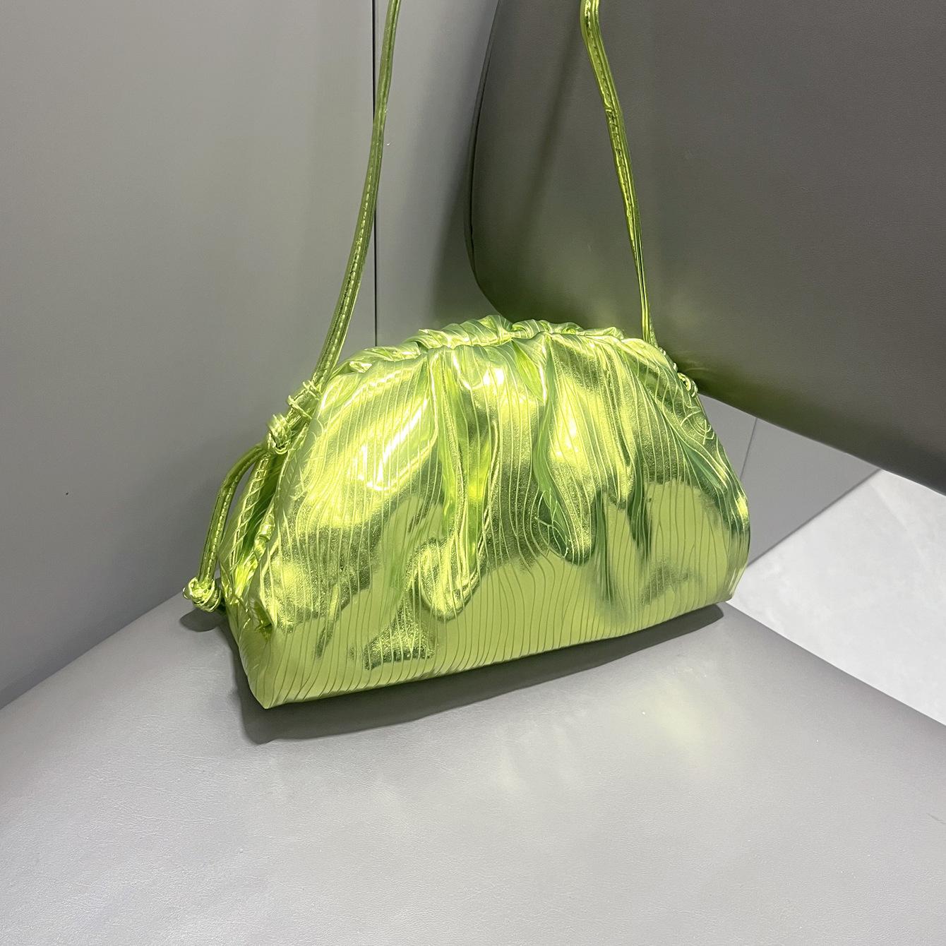 

Женская сумка европейская и американская сумка Golden Cloud Bag Размер сумки-пельмени Сумка через плечо с косой петлей Женская сумка