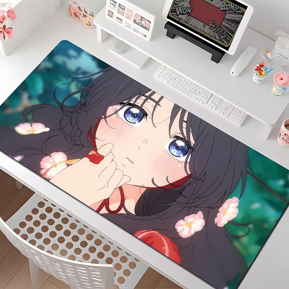 Kaoruko Waguri Mouse Pad Multiple Sizes Large Square Computer Office Game Table Mats Rubber Anti-slip Mousepads