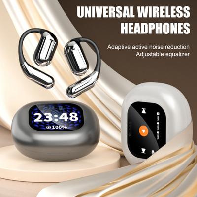 Bluetooth-compatible Wireless Earphones Stereo Sound Noise Reduction Lightweight Design Waterproof Sports Earbuds