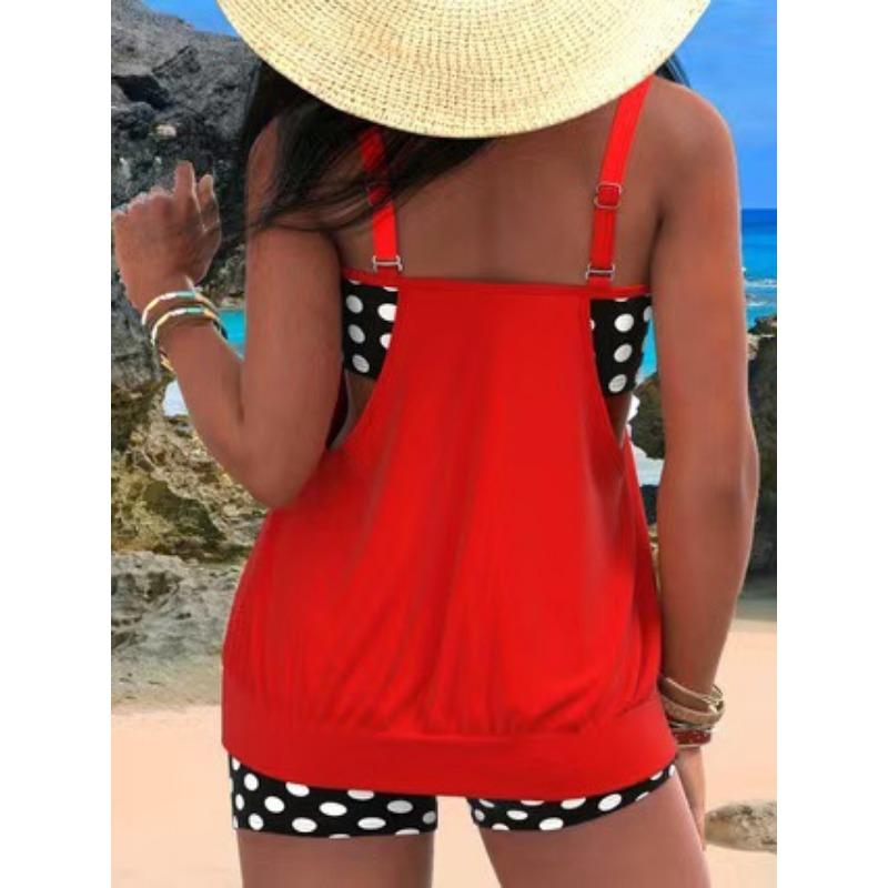 Splicing Sports Swim Trunks New Conservative Swimsuit