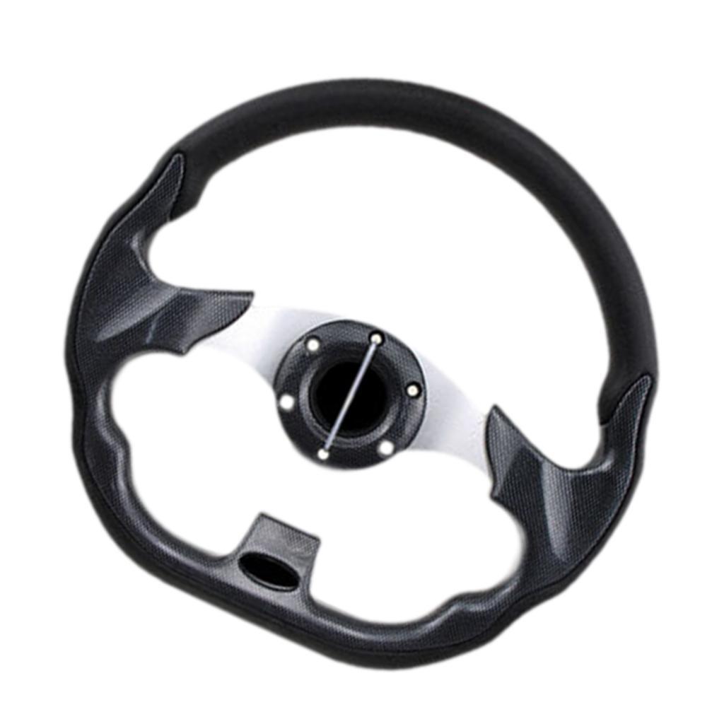 Steering Wheel with Horn Button Easy to tall 320mm High Performance Replaces Accessory Car Sport Racing Drift Steering Wheel