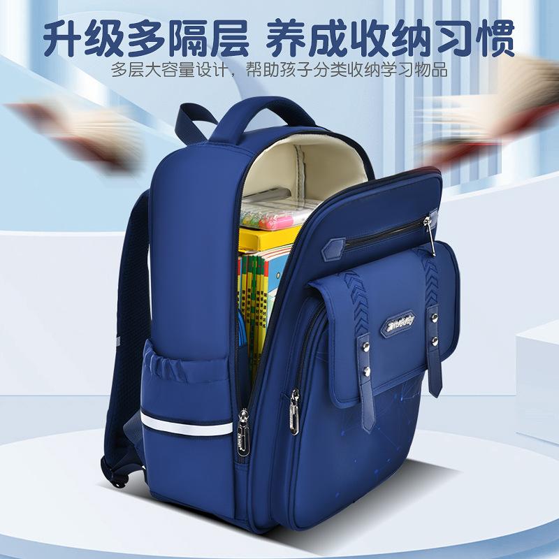 Direct sales fashion new children's leisure schoolbag, light and breathable, boys and girls in primary and secondary schools, large capacity