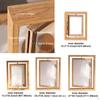 Creative Double-Sided Photo Frame, Modern Crafts, Display, Rotating Frame for TV
