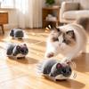 Giocattolo Elettrico Simulazione Gatto Resistente all'Usura Giocattoli Carini per Stuzzicare Gatti Giocattolo Interattivo per Gatti Gioco per Animali Domestici
