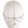 Double Layer Head Jewelry Teardrop Forehead Chain Fashion Hair Chain  Travel