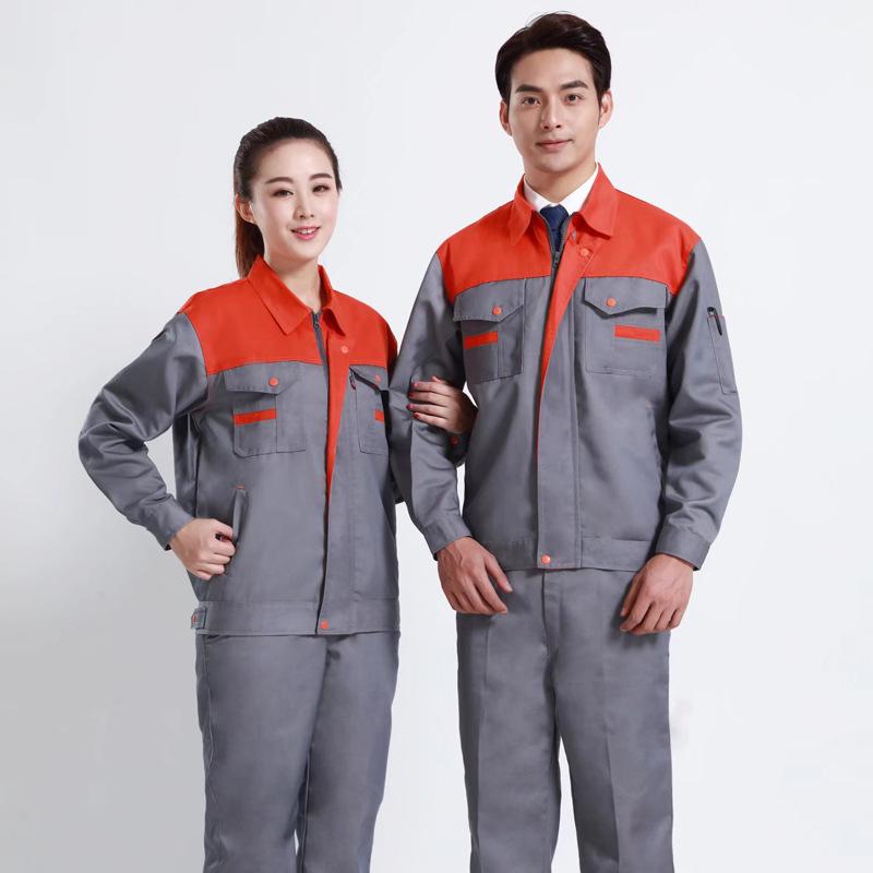 Customizable Autumn/Winter Workwear Jacket with Logo for Auto Repair Workshop
