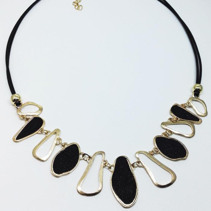 Korean Style Geometric Frosted Women s Necklace