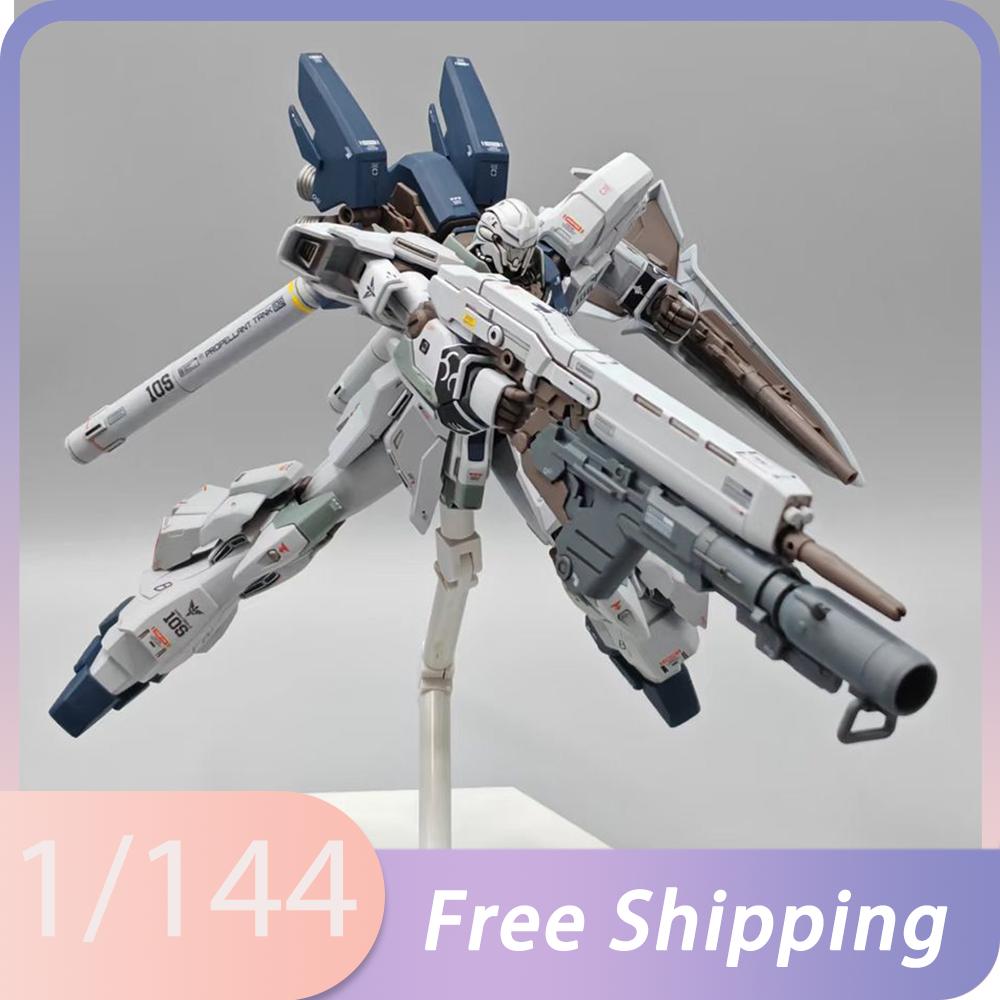 Op Voorraad Nieuwe Xf Mode Hg 217 1/144 Sinanju Actiefiguren Dynames Collectie Bouwpakket Actiefiguren Robot Figuurtje Speelgoed