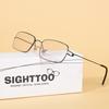Super Light Reading Glasses Men Blue Light Blocking Eyeglasses Frame Screwless Eyewear+100+200+300