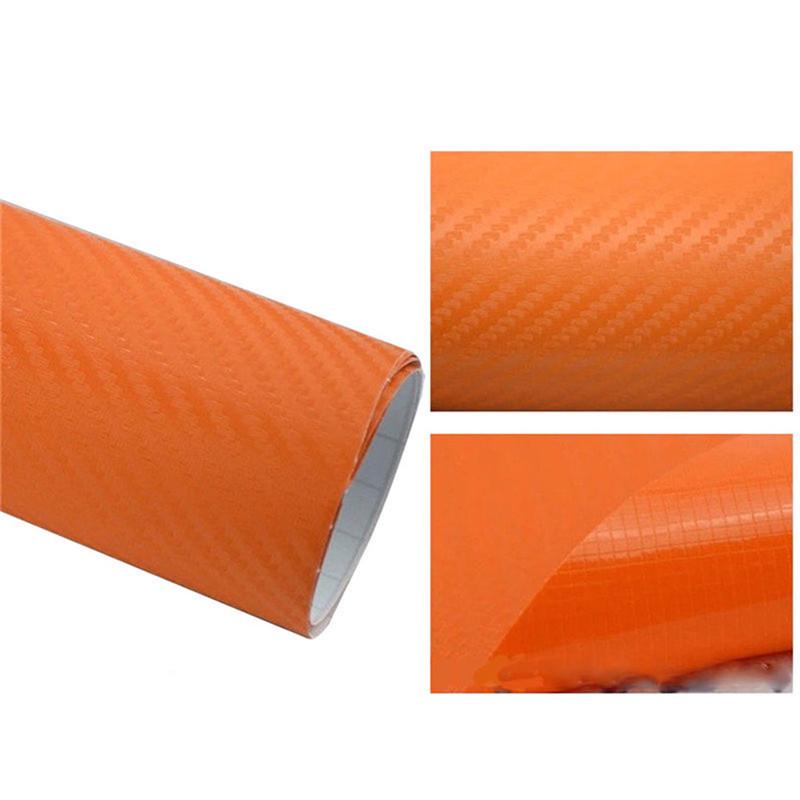 152/127cm Colorful 3D Carbon Fiber Vinyl Car Wrap Sheet Roll Film Car Sticker Car Decal Car Styling Car Accessories