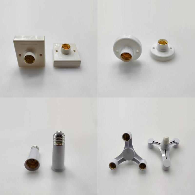 E27 To E27 LED Light Bulbs Socket Adapter Splitter Standard Lamp Holder Base Converter Extension Light Holder