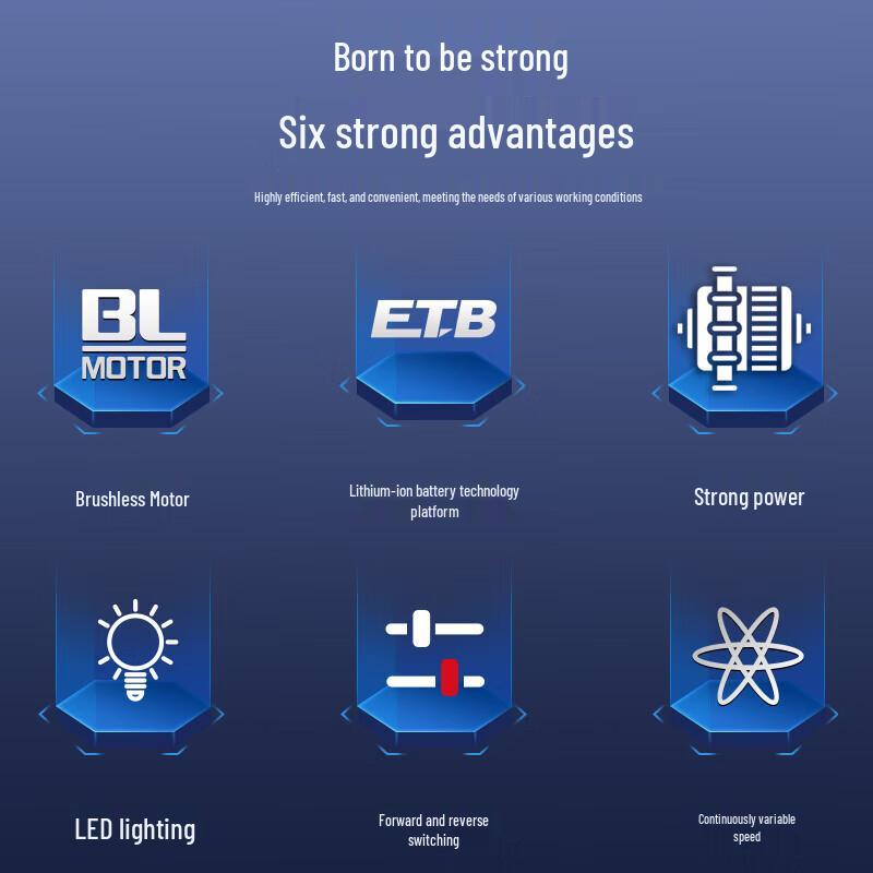 Dayi A7-2106G 20V Brushless Cordless Impact Wrench CN plug (adapter included)