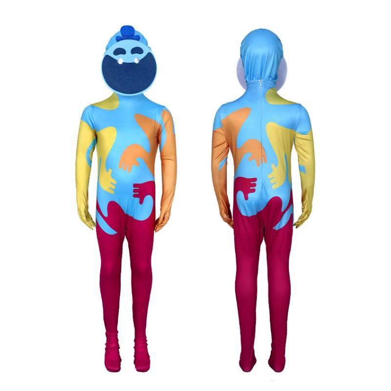 Poppy Playtime Halloween Cosplay Costume For Game Anime Roleplay Polyester Unisex Stage Performance Special Characters Included