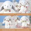 Plush Bunny Toy With Soft Polyester Filling For Comforting Kids And Sleep Support
