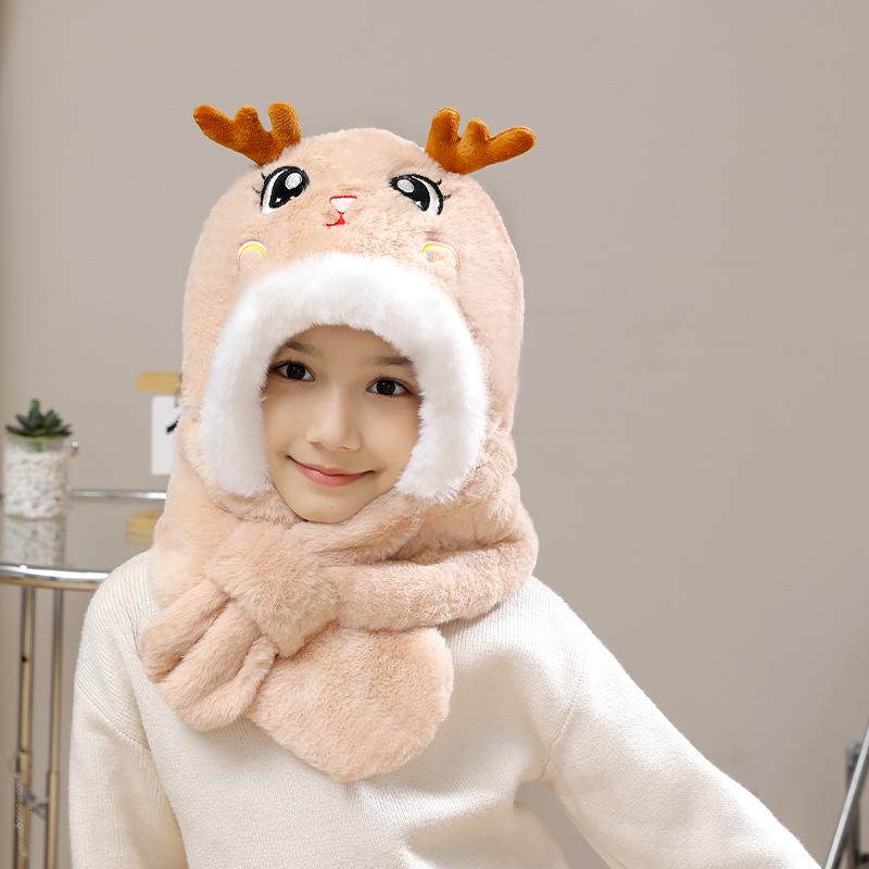 

Детский комплект из шарфа с капюшоном и перчаток с героями мультфильмов – Уютный комплект из трех предметов для детей