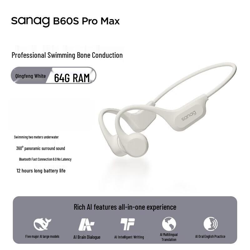 Sena B60SProMax Bone Conduction Sports Earphones