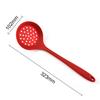 Long Handle Silicone Colander Non-Stick Cooking Strainer Heat Resistant Filter Spoon Mesh Skimmer Oil Mesh Colander Kitchen Tool