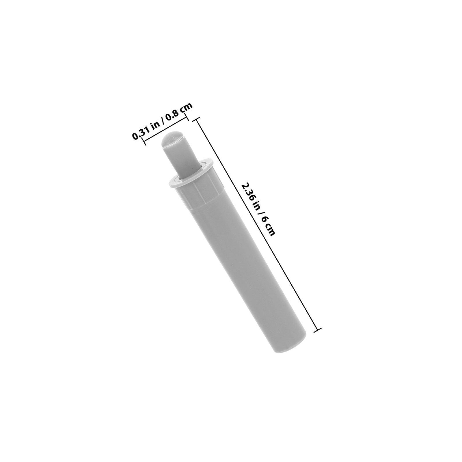 

Quiet Close Cabinet Door Damper Soft Close Drawer Buffers for Home Kitchen Furniture Universal Hydraulic Cushioning Low Noise серый