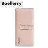 New Women's Baellerry Lychee Pattern Color Block Wallet & Clutch