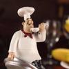 Chef Figurine Miniature Statue Shop Decorationation Art Gift