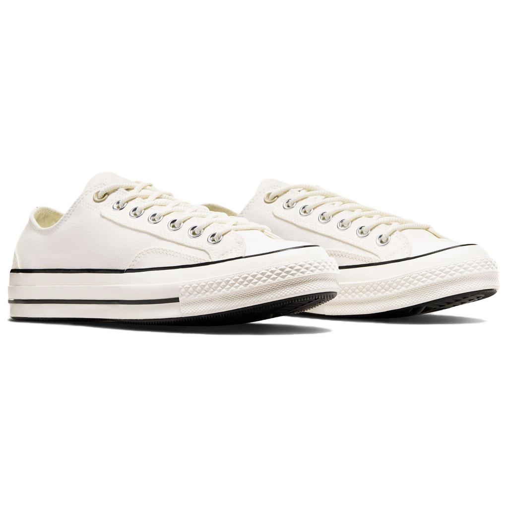 Chuck 70 Converse Low 'Canvas & Leather - White' A08762C