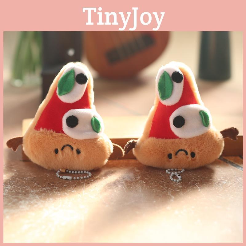 Pizza Jellycat Plush Toy Stuffed Keychain Backpack Decor With Plush Short