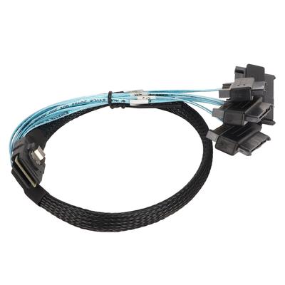 Mini SAS SFF 8087 To 8482 4 Serial ATA Interface Adapter Cable Power Transmission Converter Cord