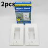 Cover Outlet Wall Socket Plate Sensor Led Night Light Coverplate Tools Plug