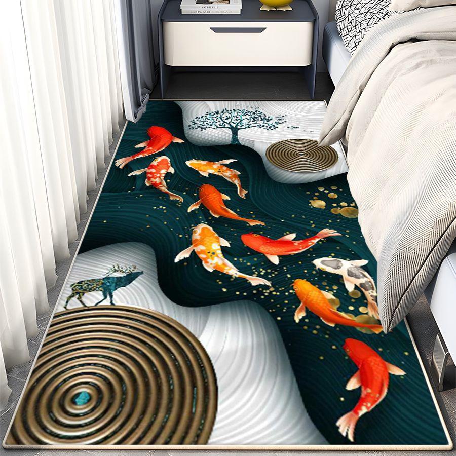 3D Carpet Strip Mat Anti Slip Mat Kitchen Mat Bay Window Mat Bedroom Bedside Mat Room Floor Mat