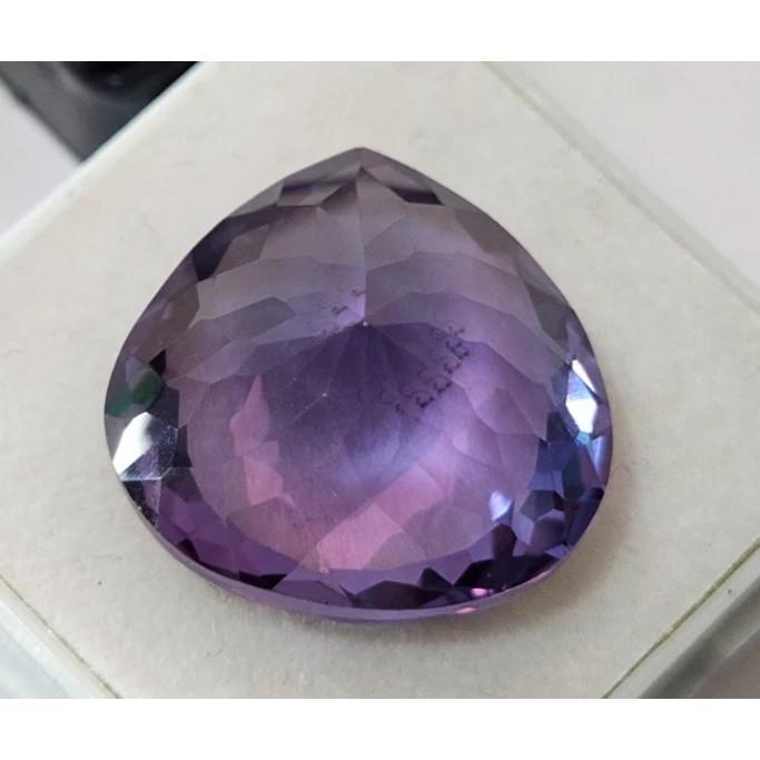 19-20 Ct Natural Alexandrite Color Change Pear Cut Fabulous Loose Gemstone