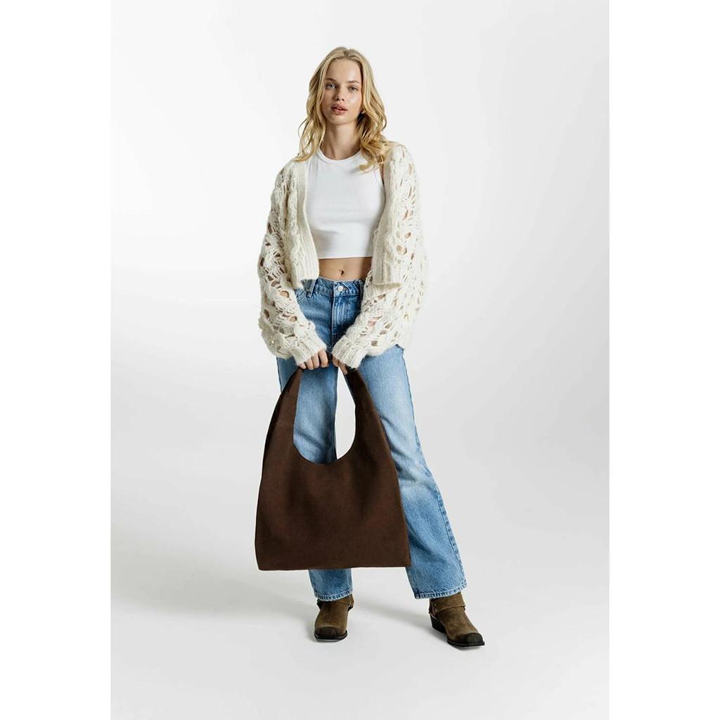 2025 autumn and winter suede frosted texture bag