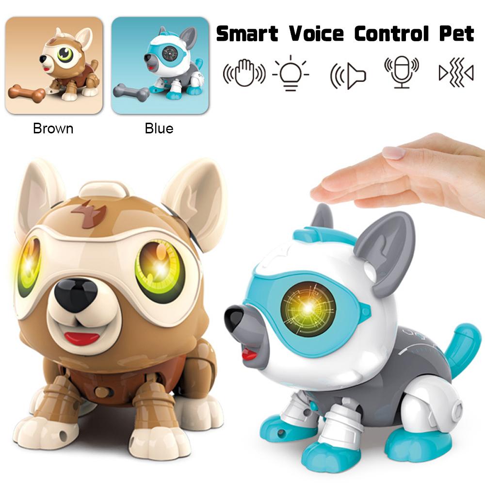 Interactive Walking Puppy Toy Smart Voice Control Pet Electronic Robot Dog Toys for Boys Girls