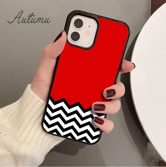 TWIN PEAKS TV-Show-Telefonhülle für iPhone 11 12 13 14 Pro Max Mini X XR XS SE 2020 6S 7 8 Plus Samsung Galaxy S21 S22 Cover Shell