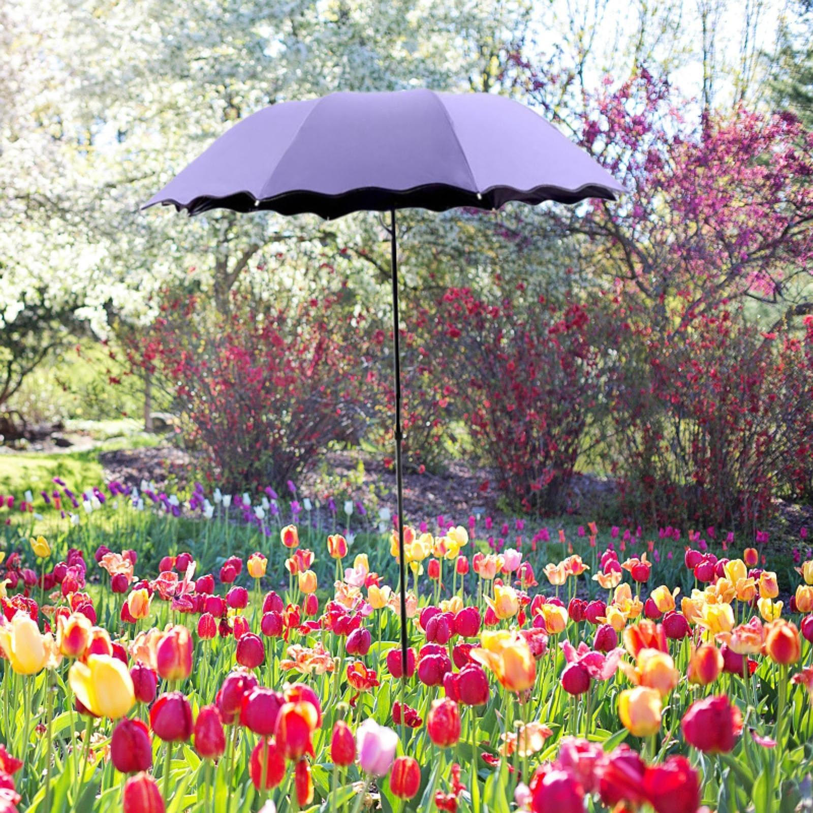 

Садовый навес для горшечных растений и зоны бассейна фиолетовый