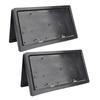 2PCS Flip Cover Concealed Car License Plate Holder Bracket New Energy Electric Car License Plate