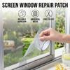 Aluminum Screen Repair Tape 2M x 5CM Mosquito Proof Patch Tear Resistant Material Easy Install for Home Office Window Fix