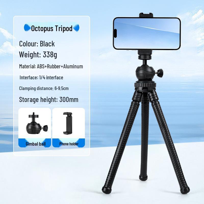 Aisibo Octopus Tripod for Phones and Cameras - GM-A2 Vlog Mount