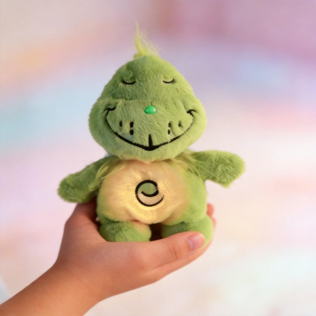 The Grinch Breathing Plush Toy With Music For Baby Sleep And Early Education