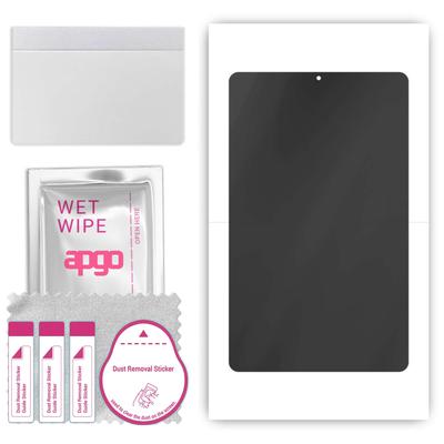 apgo Hydrogel Privacy Matte Screen Protector for Lenovo Tab M8 (FHD), Anti Spy, Hydrogel Film, Flexible, Soft TPU with Positioning Layer Easy Installa