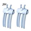 Gift for Women Hair Styling 2Pcs Heated Volume Clip, Electric Root Volumizer Crimper, 3 Minute Lifting Daily Tool Comb Flat Hair, Dual Temperature USB