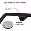 BGGTMO Front License Plate Mounting Kit- License Plate Bracket Holder Frame- Universal Bumper Car Tag Frame Mount Adapter With Stainless Steel Screw