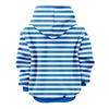 Women's Pullover Striped Print Top Long Sleeve Sports Flannel Top